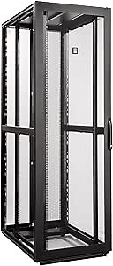 Rittal TS IT Pro Server Cabinet, 48U, 19-inch Rails, 88.58 x 29.53 x 42.13 inches, Black