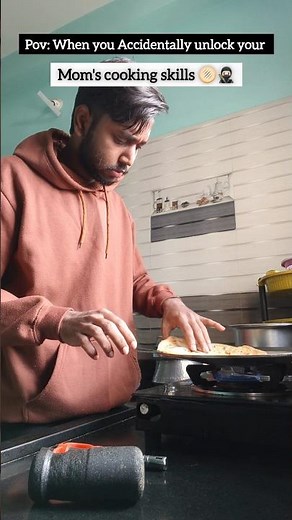 No clue how🤷🏻 but mom ke genes finally activated!🥷🏻#pov #memes #comedy #funny #mom #skills #shorts