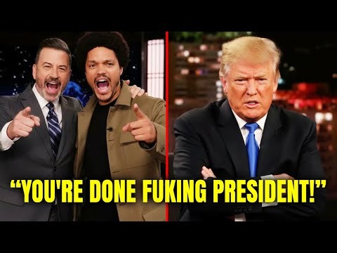Trump LOSES IT as Trevor Noah & Kimmel HUMILIATE Him at the Grammys