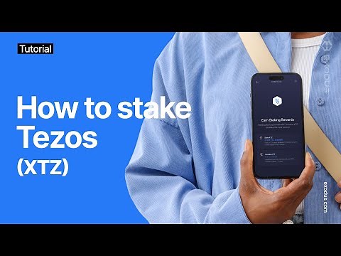 How to stake Tezos XTZ / Staking Tezos