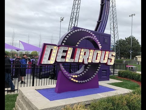 New DELIRIOUS Ride at Valleyfair