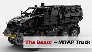 LEGO MOC-54624 'The Beast' MRAP Truck (Technic 2020)
