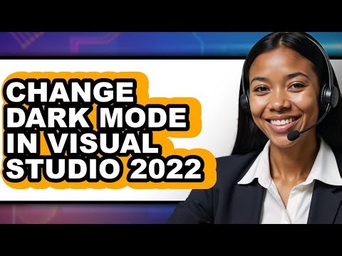 How to Change Dark Mode in Visual Studio 2022 - Step by Step