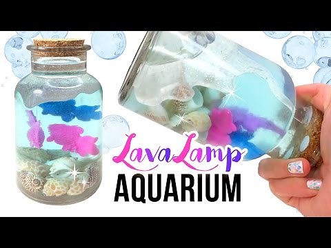 "Magic" DIY Lava Lamp Aquarium!! Watch Your Fish GROW Inside the Liquid!!!
