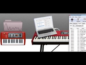 Nord Piano 3 - Using the Sound Manager and Downloading New Pianos / Voices