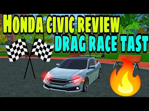 Honda Civic Review 😍 & Drag Race Test 🏁| Car Simulator 2 Gameplay