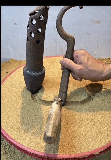 ‏Satisfying and Relaxing Metal Sand #reelsvideoシ #satisfying #artwork #art #experiment