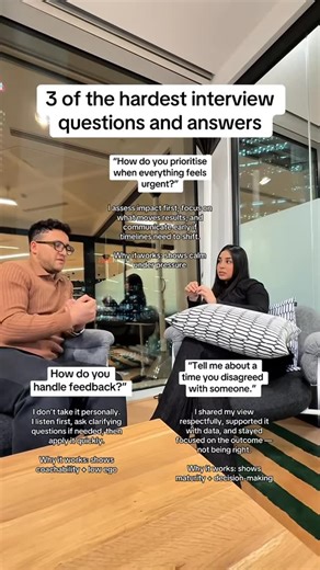 Milan Gool | 3 interview questions that catch most people out. Not because they’re trick questions — but because most candidates overthink their... | Instagram