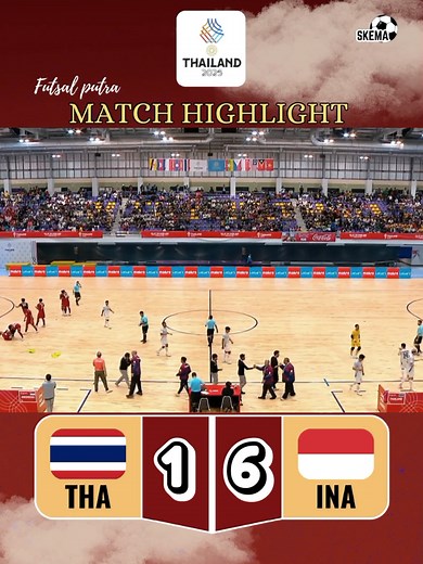 Indonesia vs Thailand Futsal Gold Medal Match Highlights