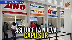 Inauguran la nueva Capu del Sur y así luce por dentro 🚌 #Puebla #CAPU #Transporte #CapuSur | El Sol de Puebla