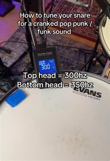 How to Tune Your Snare Drum for Pop Punk Sound