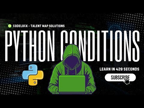 Python Conditions & If Statements | Learn Quickly in 420 Seconds!