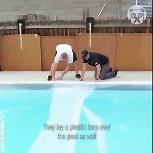 6.6M views · 7.7K reactions | The process of repairing an old concrete pool deck Partner: Leggari Products: youtube.com/c/LeggariProducts Leggari Products | Crafty Panda | Facebook