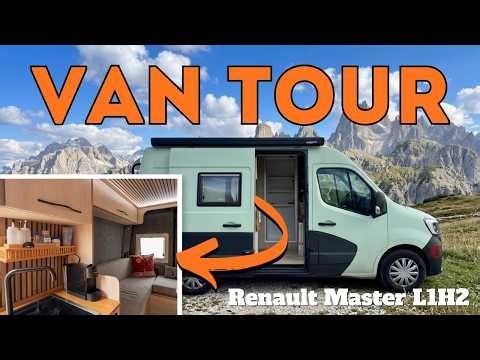This DIY camper has it all - VAN TOUR - Renault Master (L1H2)