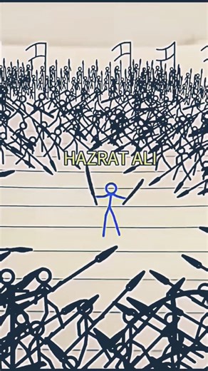 🔥 Hazrat Ali A.S – One Man Army 🦁⚔️ #shorts