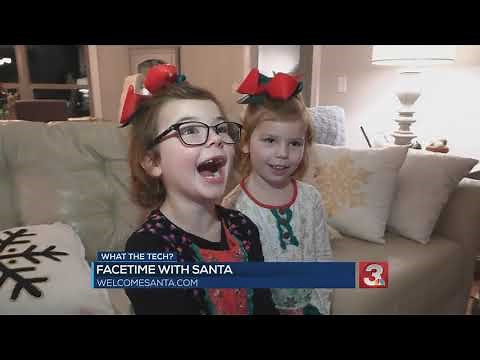 WelcomeSanta.com offers FaceTime or Skype calls with Santa Claus