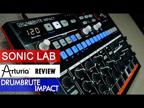 Arturia DrumBrute Impact Analogue Drum Machine - SonicLAB Review