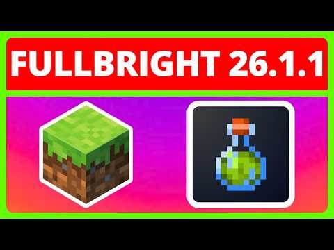 How To Download And Install FullBright For Minecraft Java 26.1.1 | FullBright Minecraft
