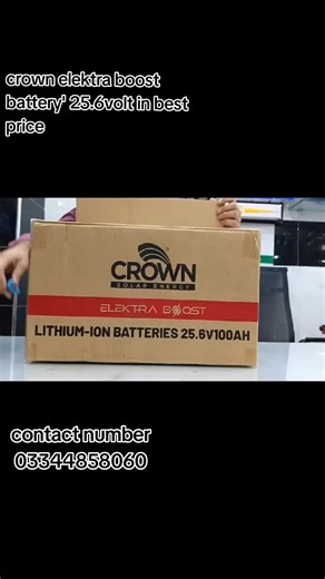 CROWN INVERTER AND SOLAR ELEKTRA BOOST 25.6 VOLT IN BEST PRICE CONTACT NUMBER 03120160752 __03344858060#