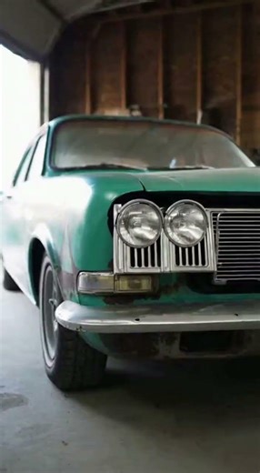 The restoration of an old abandoned old car into a like-new vehicle. #restoration #diy #viral