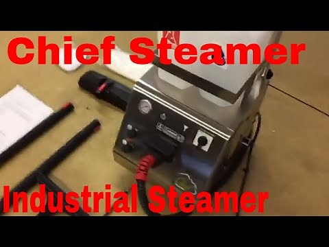 Chief Steamer 125 Industrial Steam Cleaner!! Clean Wheels, Interior, Rinseless Car Washes!!