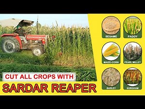 TRACTOR MOUNTED REAPER MACHINE ,manufacturer of SARDAR tractor mounted reaper