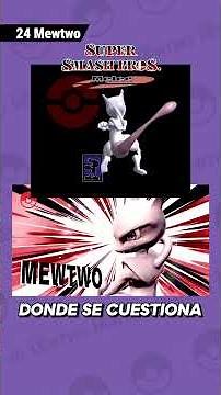 The HIDDEN SIDE of MEWTWO in Smash! 🧬👁️ #Mewtwo #SmashBros #Nintendo
