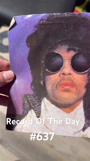 The Purple One, no bassline, still undeniable. #recordoftheday