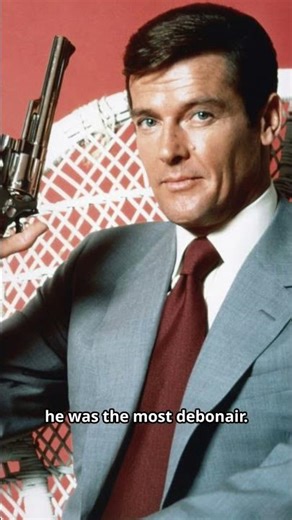How Roger Moore Became the Smoothest James Bond #JamesBond #MovieHistory