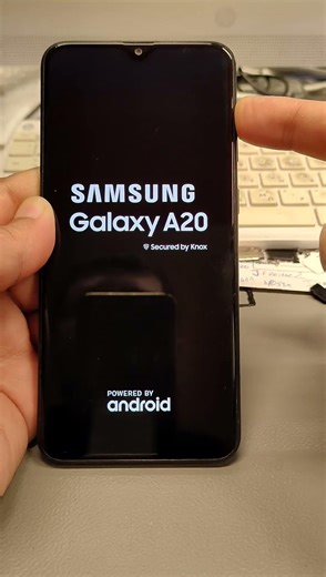 Hard reset Samsung A20 SM-A205F. Unlock pattern/pin/password lock.