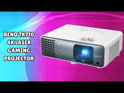 BenQ TK710 4K Laser Gaming Projector | FULL REVIEW | Ultimate Brightness and Speed Test
