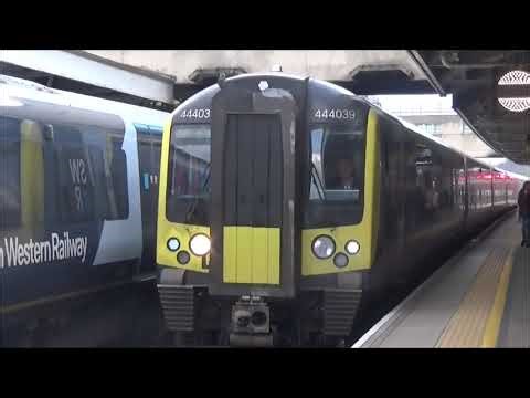 Trains at Woking Railway Station, 4th April 2026