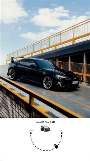 Yes, Beginners Can Shoot Cars Like This💥｜Insta360 Flow 2 Pro