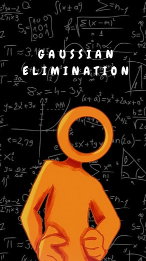 Louison | 🧮✨ Gaussian elimination — the ultimate system solver! 🔢📊 It’s not just a method, it’s a strategy: row by row, you simplify a messy set of... | Instagram