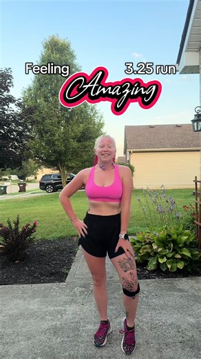 Happy long run eve! I am gearing up for 11 miles tomorrow and honestly felt the best I have all week today🩷 - - Finally woke up early enough to get a good run in! It was 68 when I ran this morning and it felt great even with humidity! 3.25 with about an 859 average I haven’t seen those numbers in a few weeks. Super pumped to start going into the double digits again tomorrow! I hope you have a wonderful Friday and if you have a long run tomorrow, I hope you eat lots of good carbs today! — -— Out