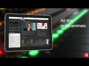 Follow world news with the RFI app