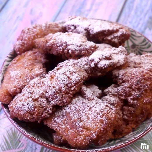 [Gros plaisir] Carnaval... Ou pas, on adore ces beignets 😍 La recette juste ici ➡️ https://goo.gl/Rk8SzT | Marmiton