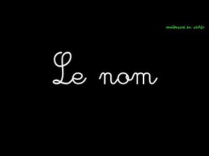 Le nom ce1 + nom propre et nom commun