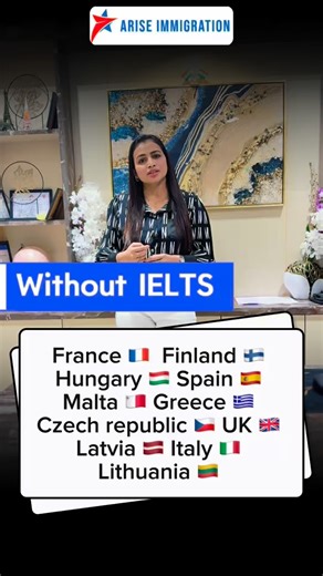 Arise Immigration Consultant on Instagram: "Apply for Europe Study Visa – *2026 Intakes Open!* 🔹 Spouse Can Join You 🔹 Scholarships Available 🔹 Study Gaps Accepted 🔹 Without IELTS/PTE 🔹 MOI Based Universities 🔹 Lowest Fees Options 🔹 Part time / Full time Work Acceptable 🔹 Public & Top Universities Options 📚 Top Destinations: Czech Republic 🇨🇿 | France 🇫🇷 | Malta 🇲🇹 | Finland 🇫🇮 | Hungary 🇭🇺 | Spain 🇪🇸 | UK 🇬🇧 | Greece 🇬🇷 & More! 📞 For Guidance & Admission Support: +91 6