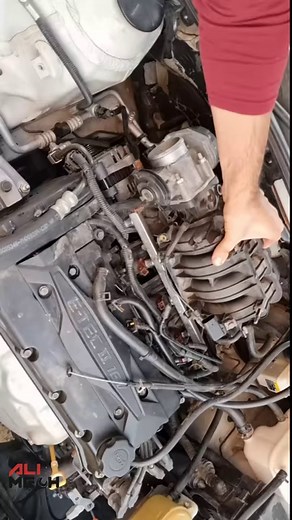 Intake manifold gaskets replacement #Flush #oilchange #mechanic #cargirls #carguys #carwash #cleaning #satisfyingvideo #detailing #meguaers #maintenance #camry #qualityparts #qualityrepairs #alimech #headlights #brakerotors #brakerotor #satisfying #spain #barcelona #oilchange #reelart #artreels #toyota #powertools #diyprojects #restoration | Alimech