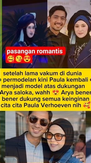 Arya dukung Paula kembali jadi model #beritaterkini #beritaviral #artist