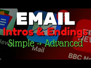20 Email Intros & Endings for IGCSE ESL | Simple to Advanced!