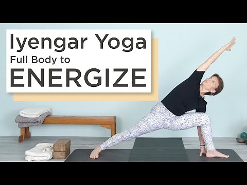 Iyengar Yoga Full Body To Energize With Kathy Cook (HD)
