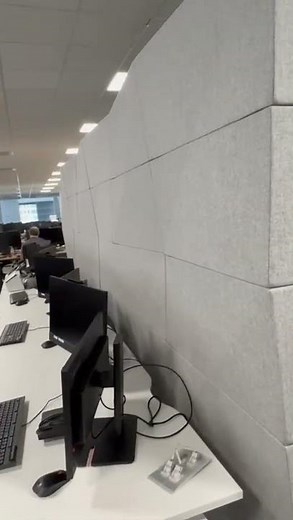 Foliascreen Modular Artificial Green Wall installation at St. Barts Hospital