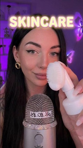 The Tingliest Face Cleaning ASMR ✨🧼 #asmr #mouthsounds