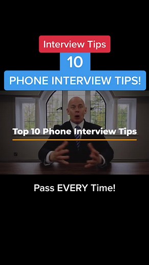 TOP 10 PHONE INTERVIEW TIPS! How to pass a phone interview #interviewtips #interviewquestions #jobinterviewtips #CareerVidz #RichardMcMunn #interview