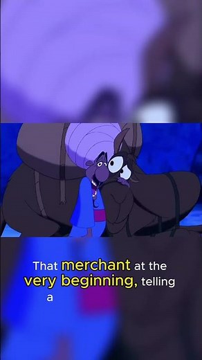 The Genie Was Hiding in Aladdin’s Opening Scene 😲🧞 #disney #movieclip #easteregg #aladdin