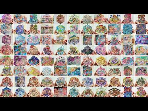 Collection of nearly 12 hours of popular scene stickers✨Relaxation, healing, sleep help, DIY ASMR