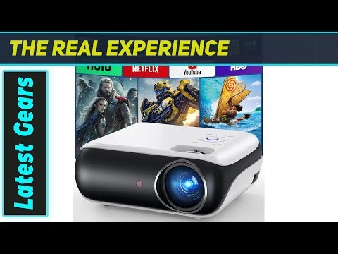 HAPPRUN Native 1080P: The Ultimate Full HD Portable Projector!