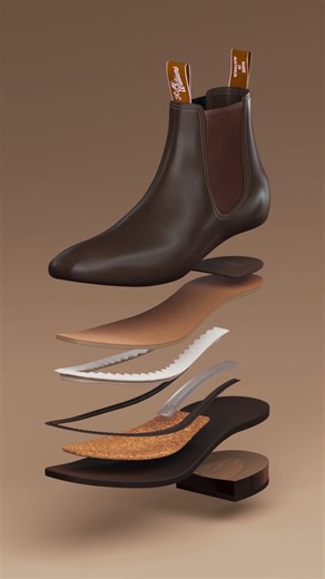 Anatomy of an icon. Each R.M.Williams boot is a sum of many parts, chosen for their quality, durability and form. | R.M.Williams